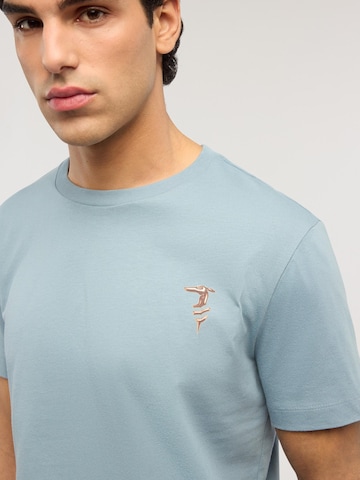 Trussardi - Camiseta en azul