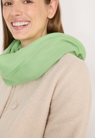 CECIL Tube Scarf in Green