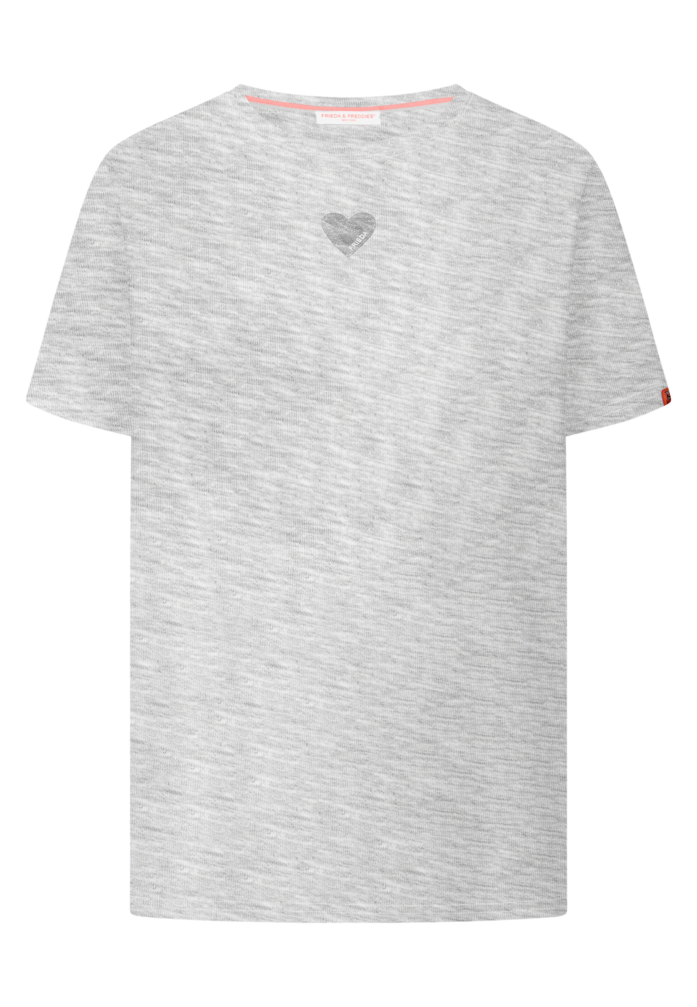 Frieda & Freddies NY Shirt in Grey: front