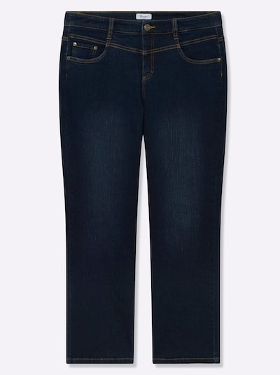 SHEEGO Jeans in de kleur Donkerblauw, Productweergave