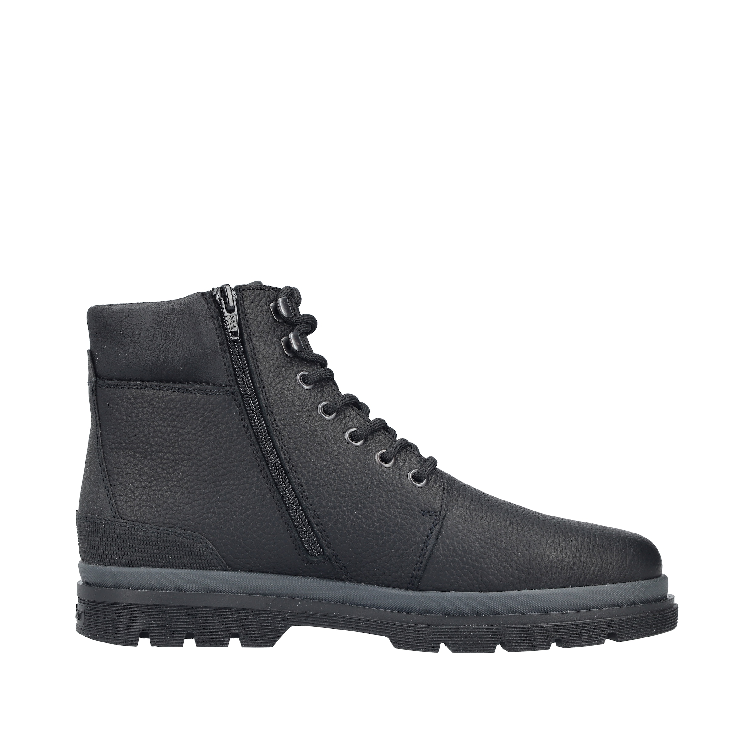 Rieker - Botas com atacadores em preto