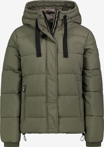 Sublevel Winterjas in Groen: voorkant