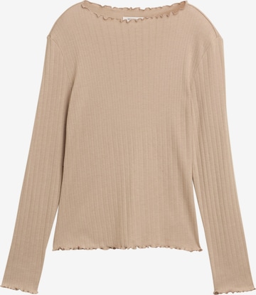 T-shirt TOM TAILOR DENIM en marron : devant