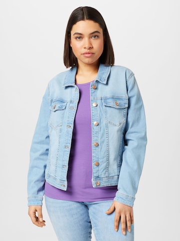 ONLY Curve Between-Season Jacket 'TIA' in Blue: front