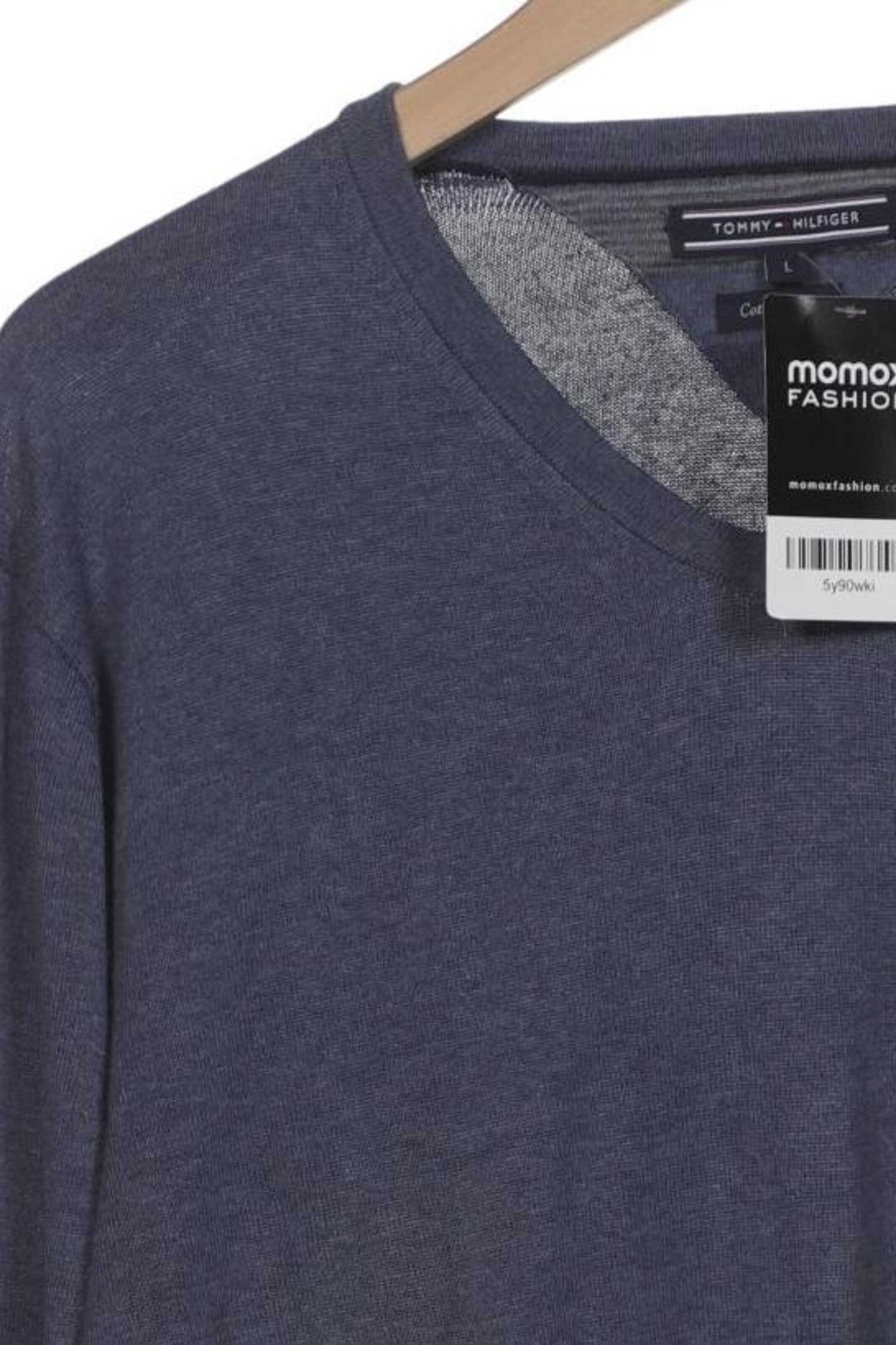 TOMMY HILFIGER Pullover L in Blau