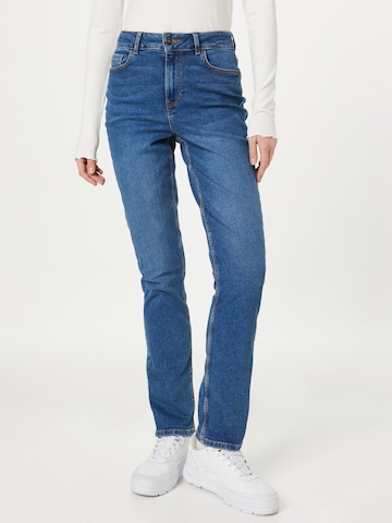 PIECES Regular Jeans 'Luna' in Blauw: voorkant