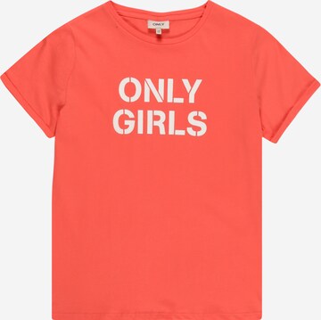 KIDS ONLY Shirt 'Naomi' in Roze: voorkant