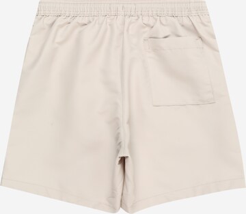 Calvin Klein Swimwear Zwemshorts 'Intense Power' in Beige