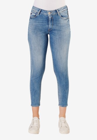 Le Temps Des Cerises Skinny Jeans 'Pulpc' in Blauw: voorkant