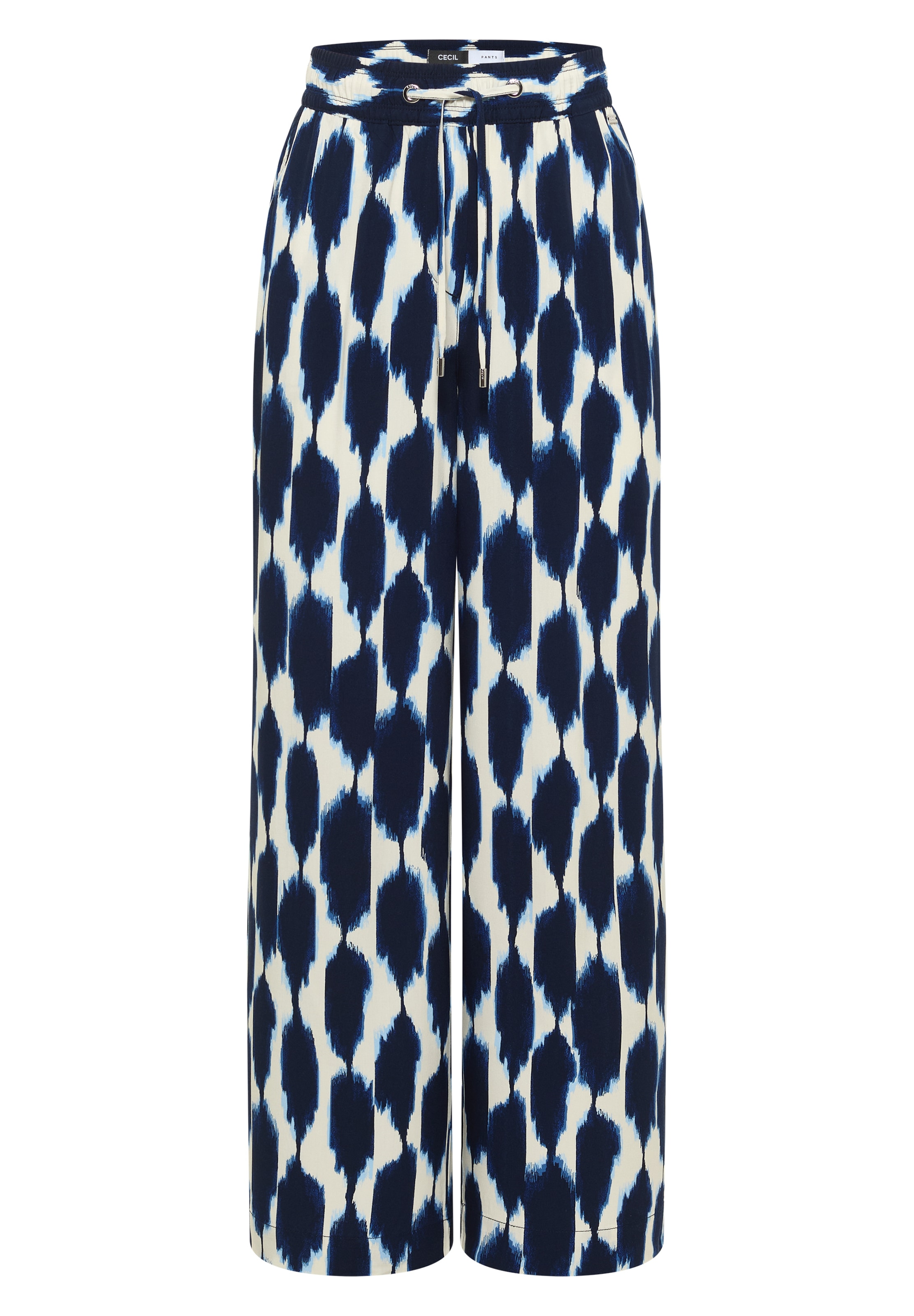 CECIL Loose fit Pants 'Neele' in Blue: front