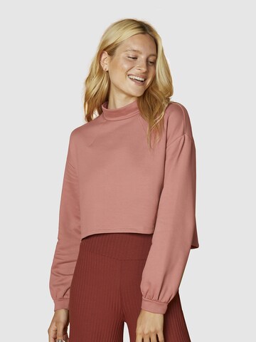 Les Lunes Sweater 'Leo' in Pink: front