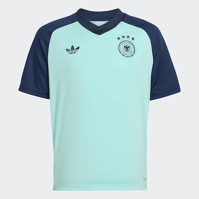 ADIDAS PERFORMANCE Camiseta funcional 'Germany 26 Away Pre Match Kids' en 128 en navy / turquesa, Vista del producto