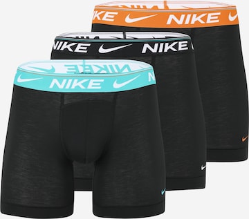 NIKE Underwear Boxeralsók - fekete: elől
