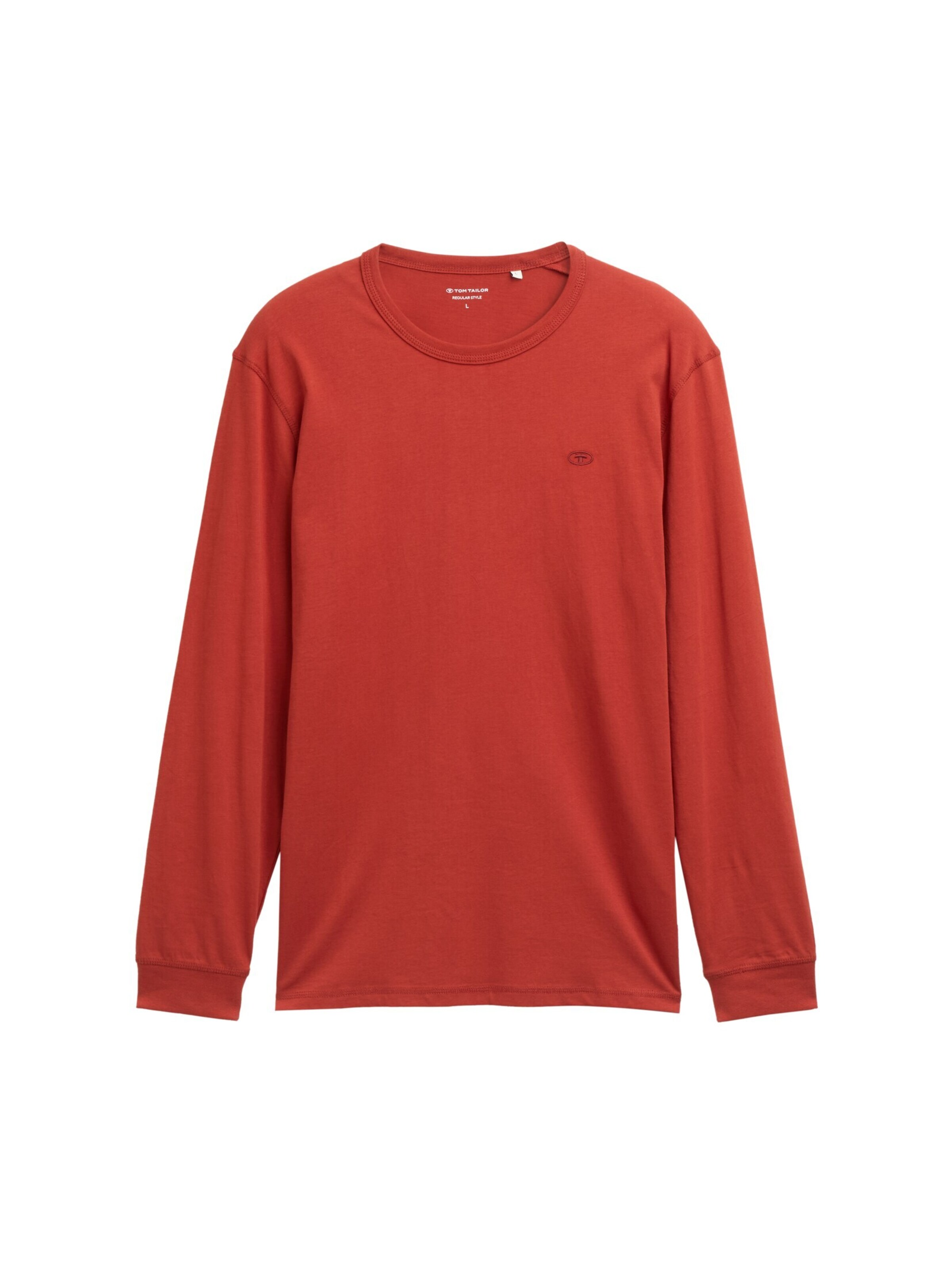 TOM TAILOR Shirt in Rot: Vorderseite