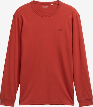 TOM TAILOR Shirt in Rood: voorkant
