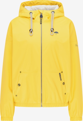 Schmuddelwedda Between-Season Jacket in Yellow: front