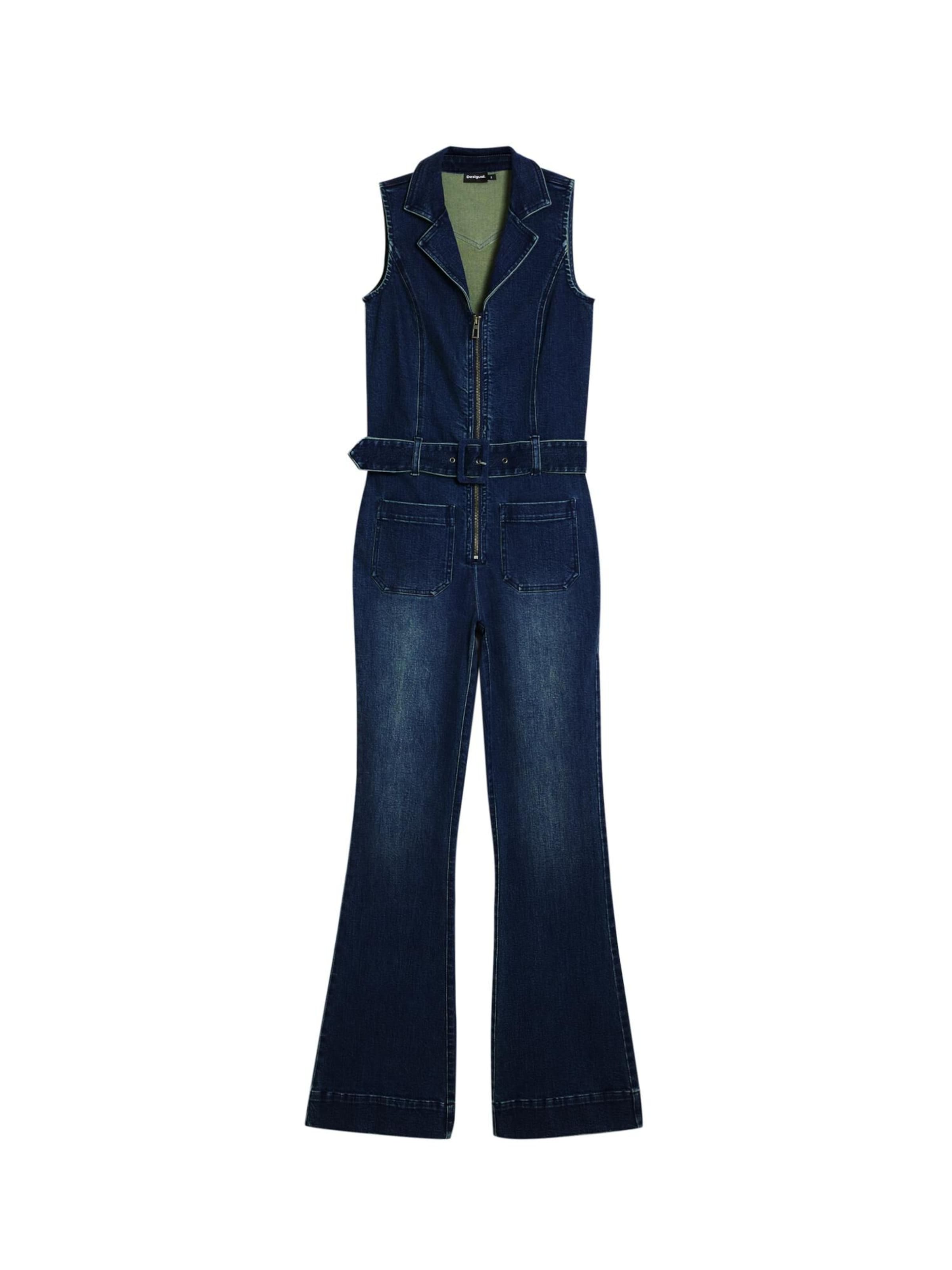 Desigual Jumpsuit i blå: framsida