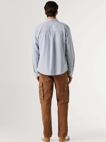 Pepe Jeans Comfort fit Overhemd 'Prescot' in Blauw