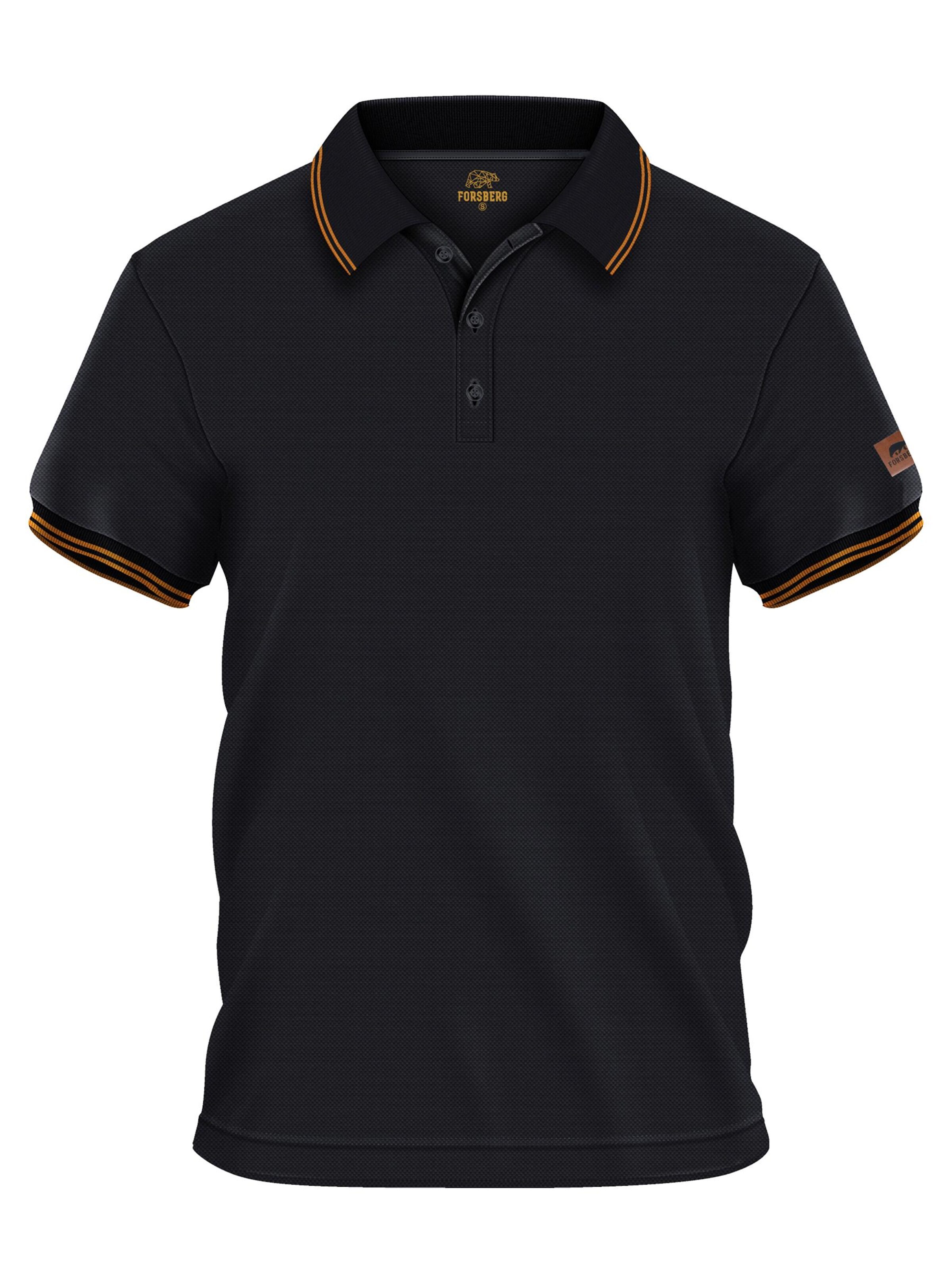 FORSBERG Shirt in Black: front