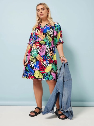 Stil Diva Jurk in Gemengde kleuren