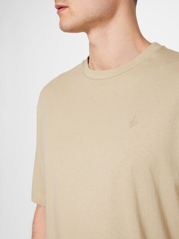BLEND - Camiseta en beige