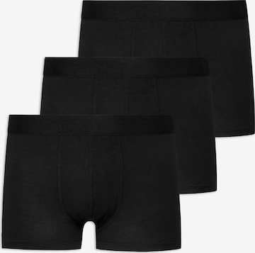 SNOCKS Boxer shorts in Black: front