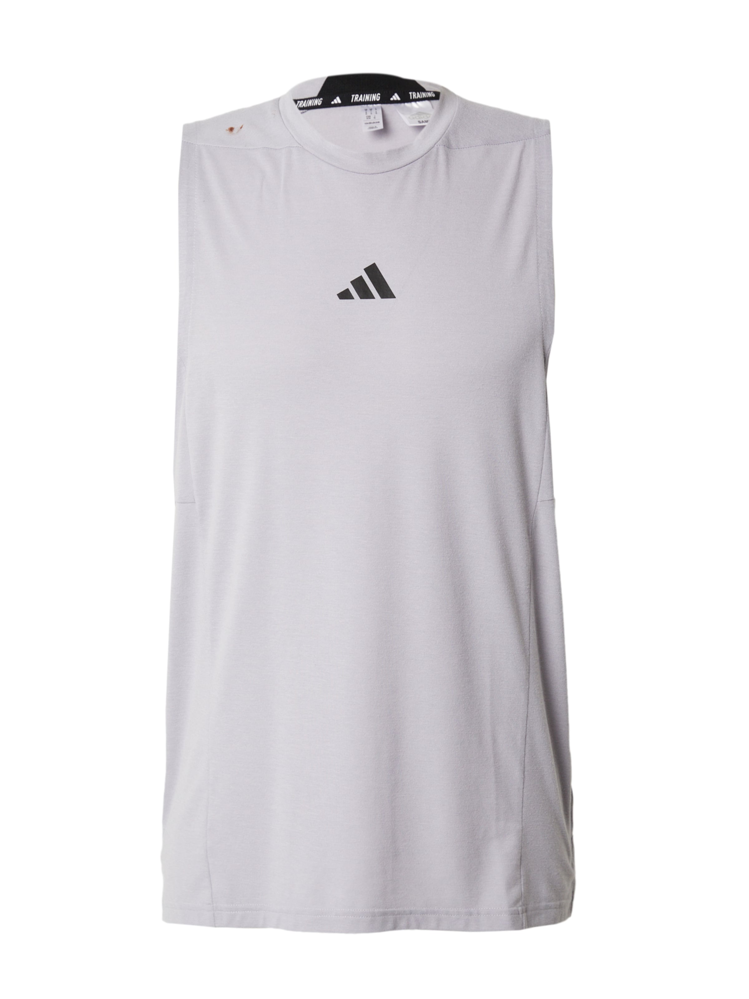 ADIDAS PERFORMANCE Sporttop 'Designed For Training' in Grau: Vorderseite