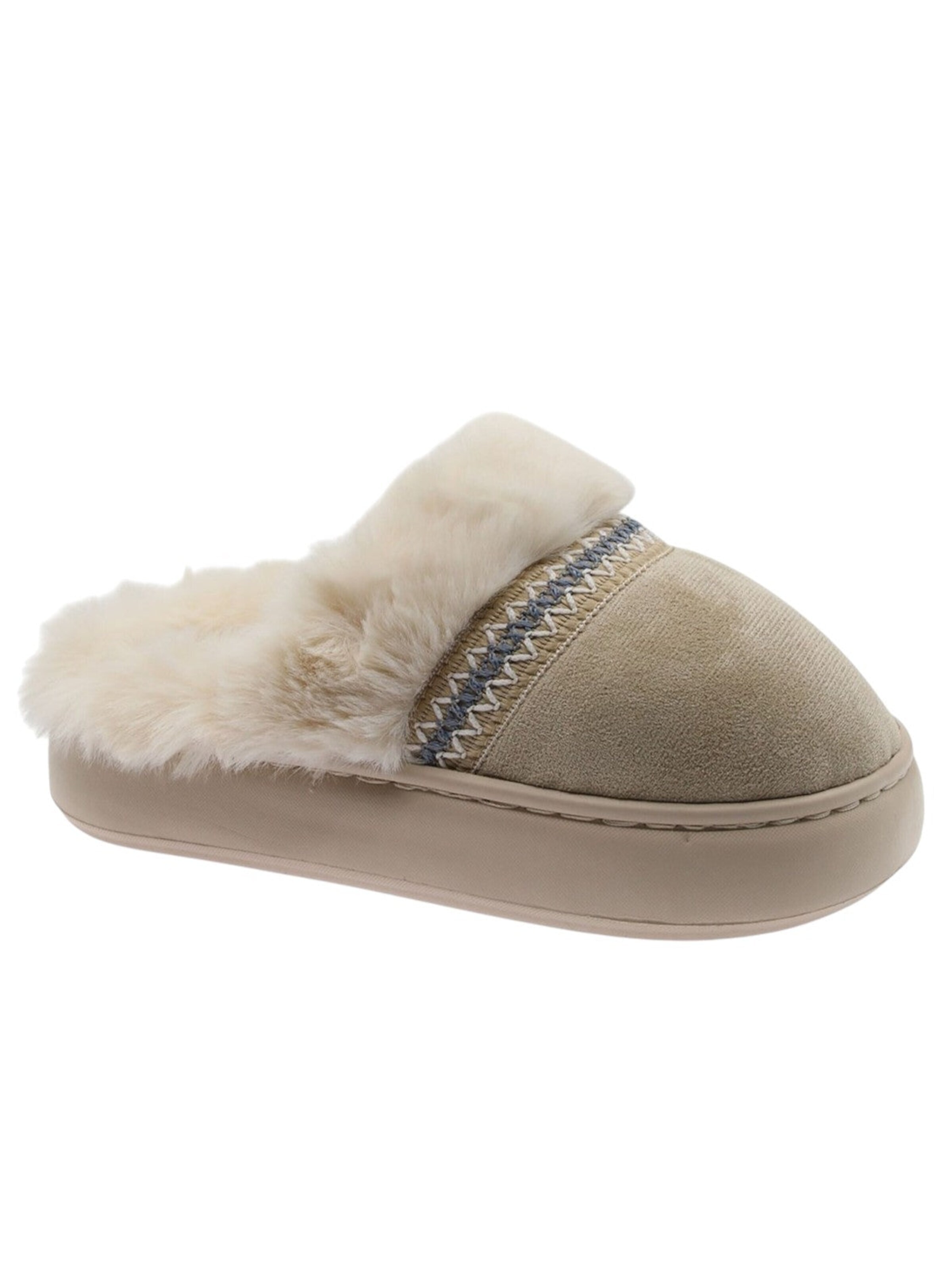 Beppi Pantoufle 'Indoor Slipper' en 36 en beige, Vue avec produit