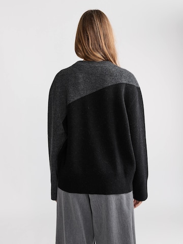 Yahmo Oversized sweater 'Lani' in Grey