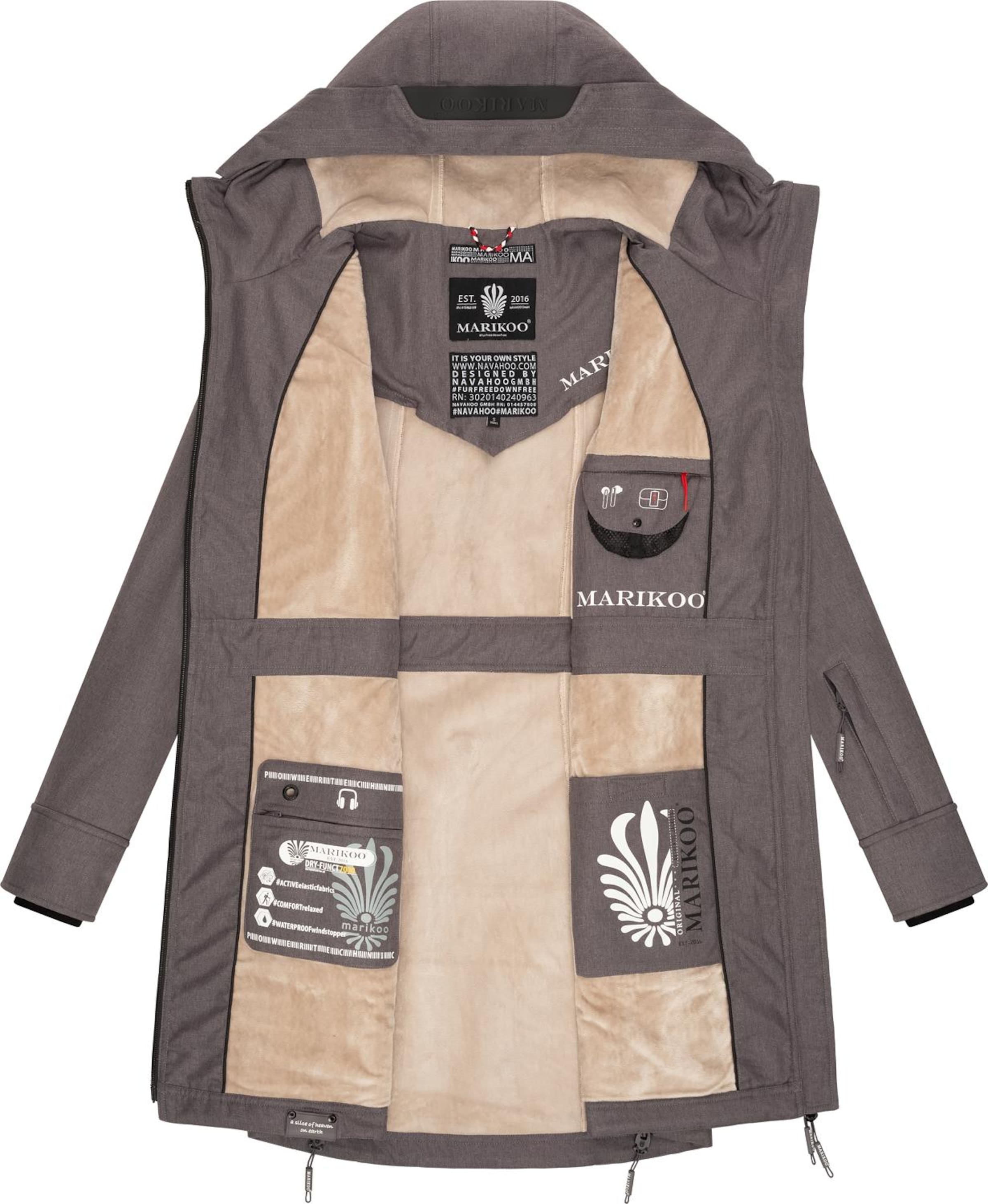 Parka di mezza stagione di MARIKOO in grigio