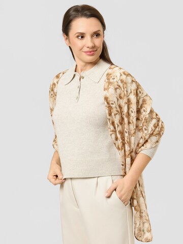 CODELLO Sjaal in Beige: voorkant