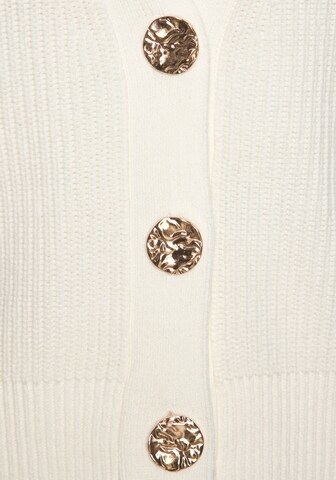 LASCANA Knitted Vest in Beige