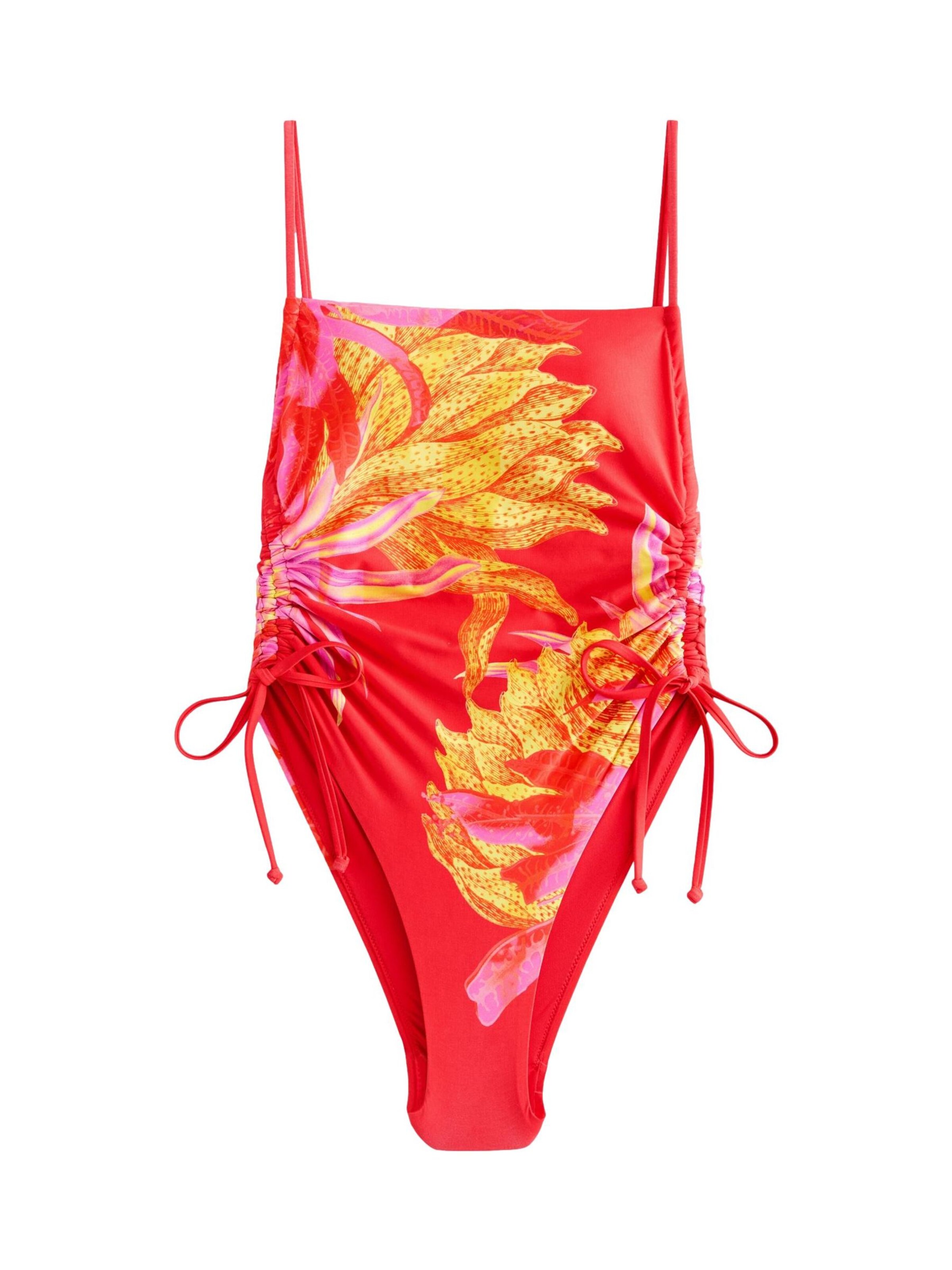 Next Shaping Swimsuit in Yellow / Red, Item view