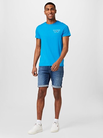 DENHAM Regular Shorts 'RAZOR' in Blau
