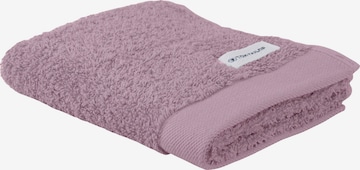 TOM TAILOR Handdoek in Lila: voorkant