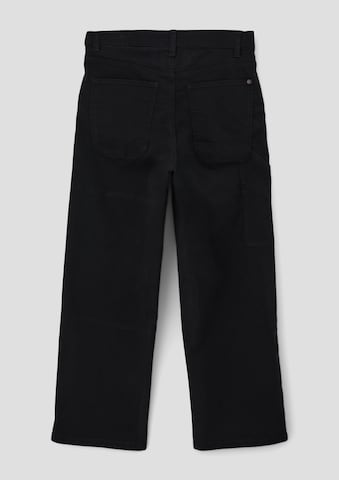 Regular Pantaloni de la s.Oliver pe negru