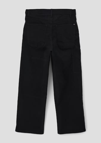 s.Oliver Regular Trousers in Black