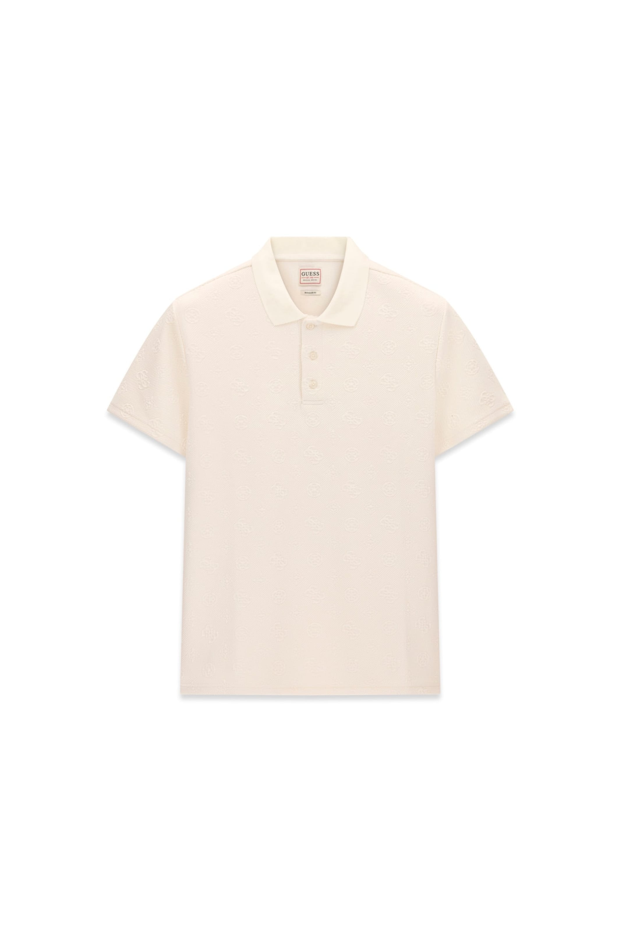 GUESS - Sudadera en blanco: frente