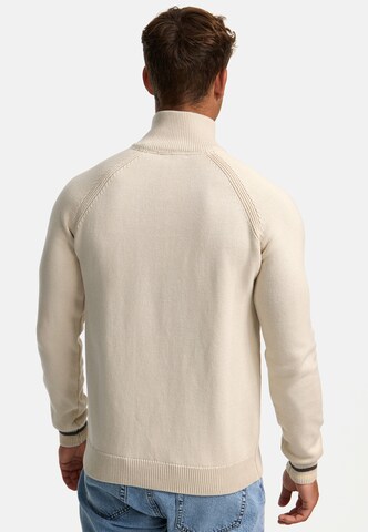 INDICODE JEANS Sweater 'Swift' in Beige
