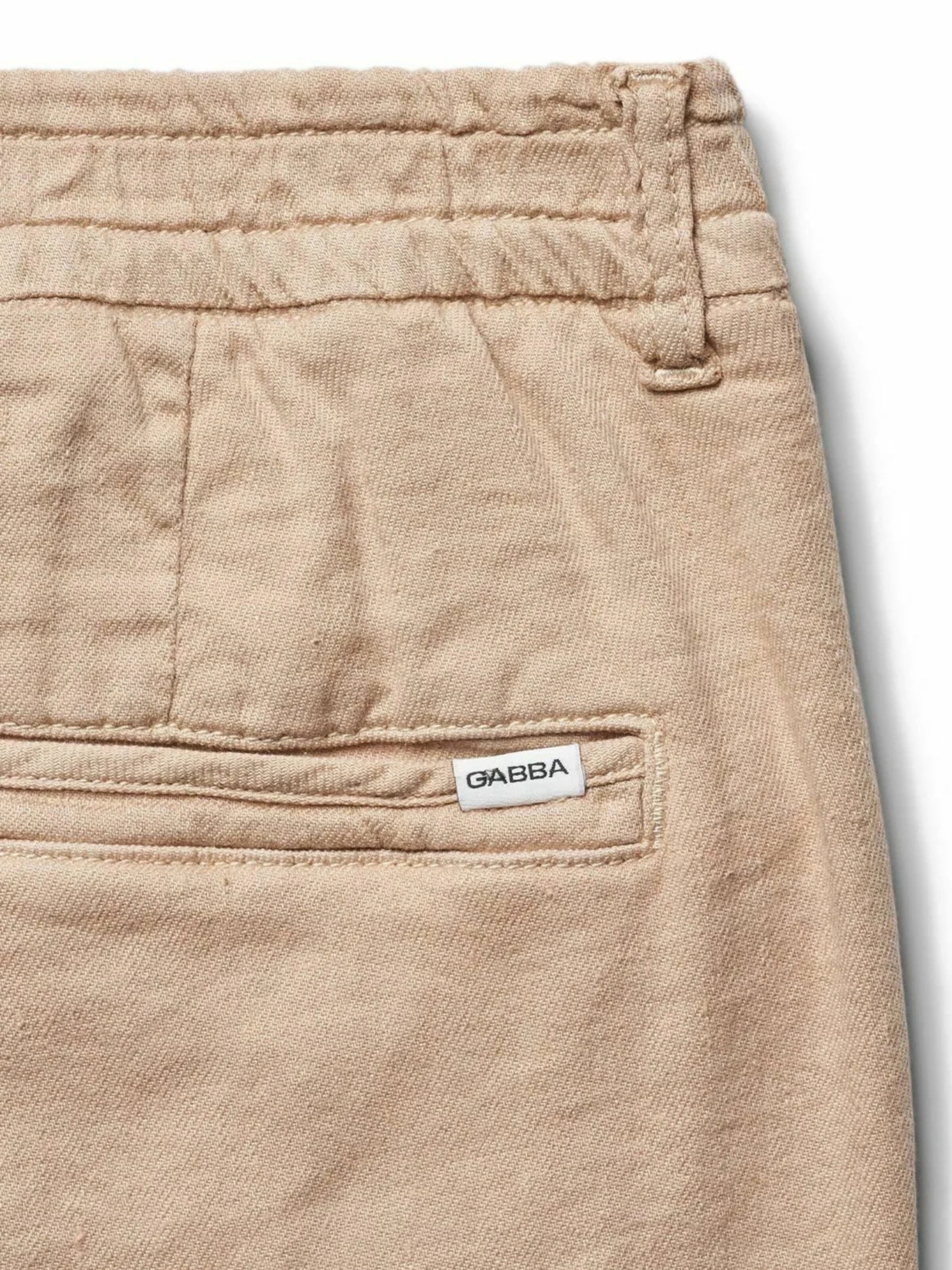 GABBA Regular Broek 'Jet' in Beige
