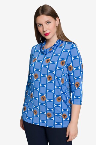 Ulla Popken Shirt in Blauw: voorkant