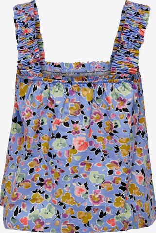 JDY Bluse 'Blossom' in Blau