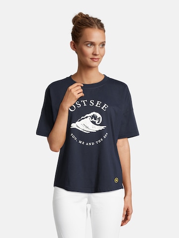 salzhaut Shirt 'Fipsie Ostsee' in Blauw: voorkant