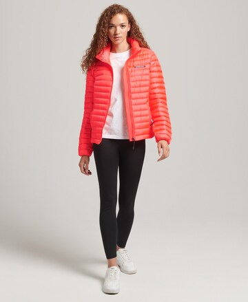 Veste mi-saison Superdry en orange