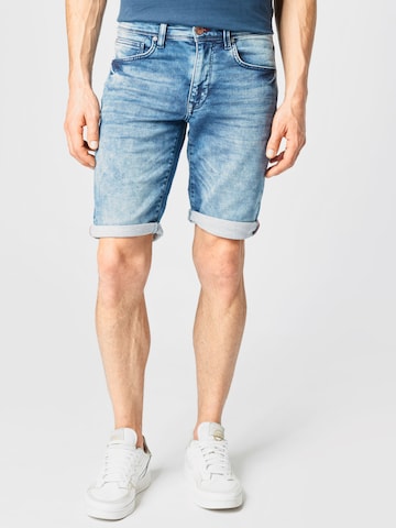 Petrol Industries Regular Jeans 'Jackson' in Blauw: voorkant