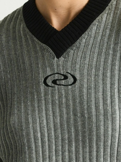 Résumé Sweater ' KoraRS ' in graumeliert, Produktansicht