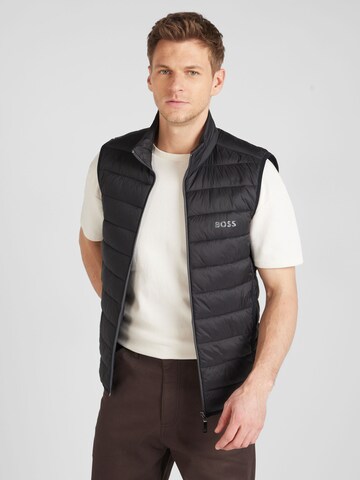 BOSS Vest 'Thor' in Black: front