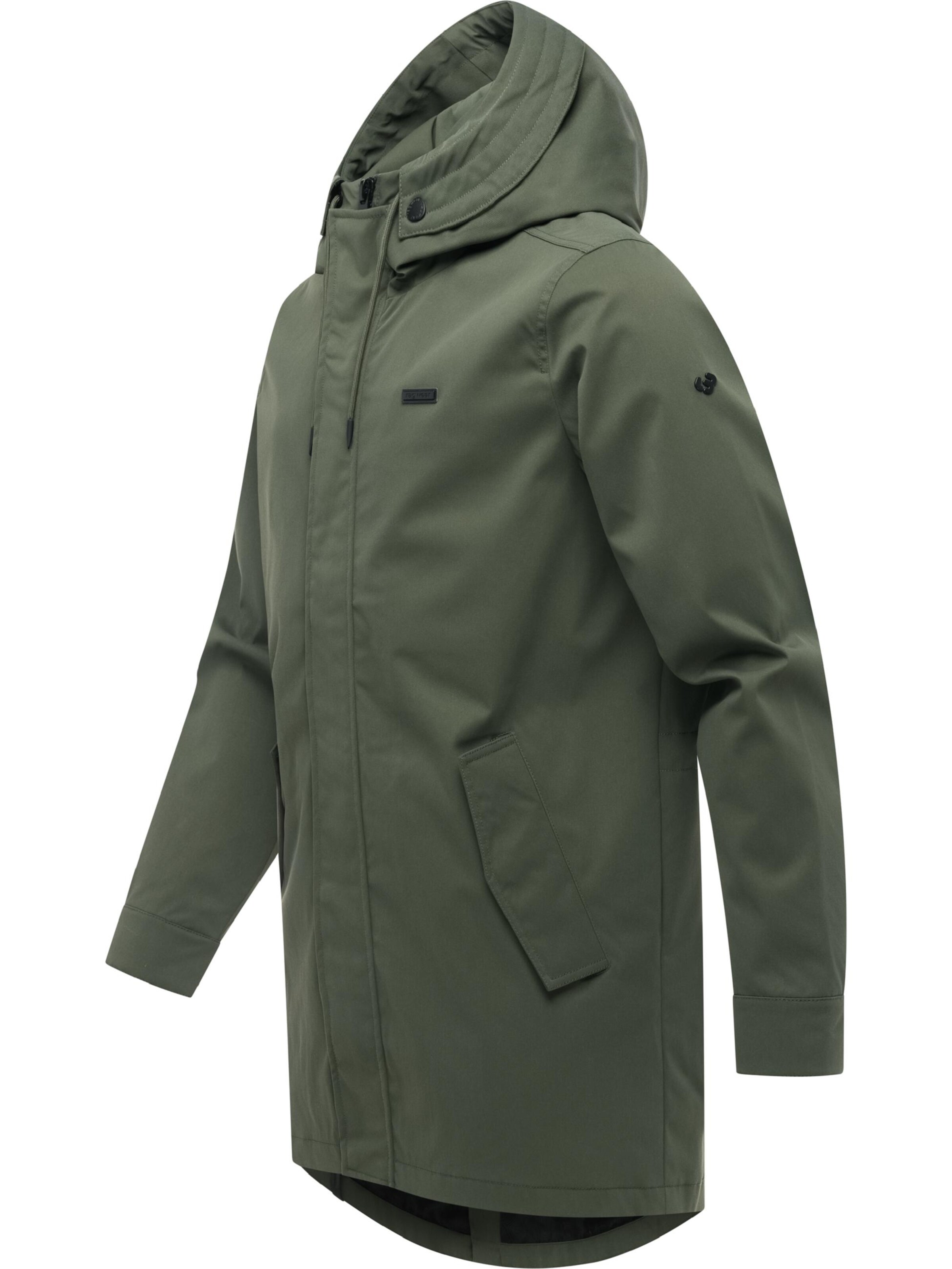 Ragwear Between-seasons coat 'Mr Smithem' in Green
