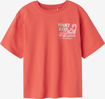 NAME IT Tričko 'NKFJely' – oranžová: přední strana