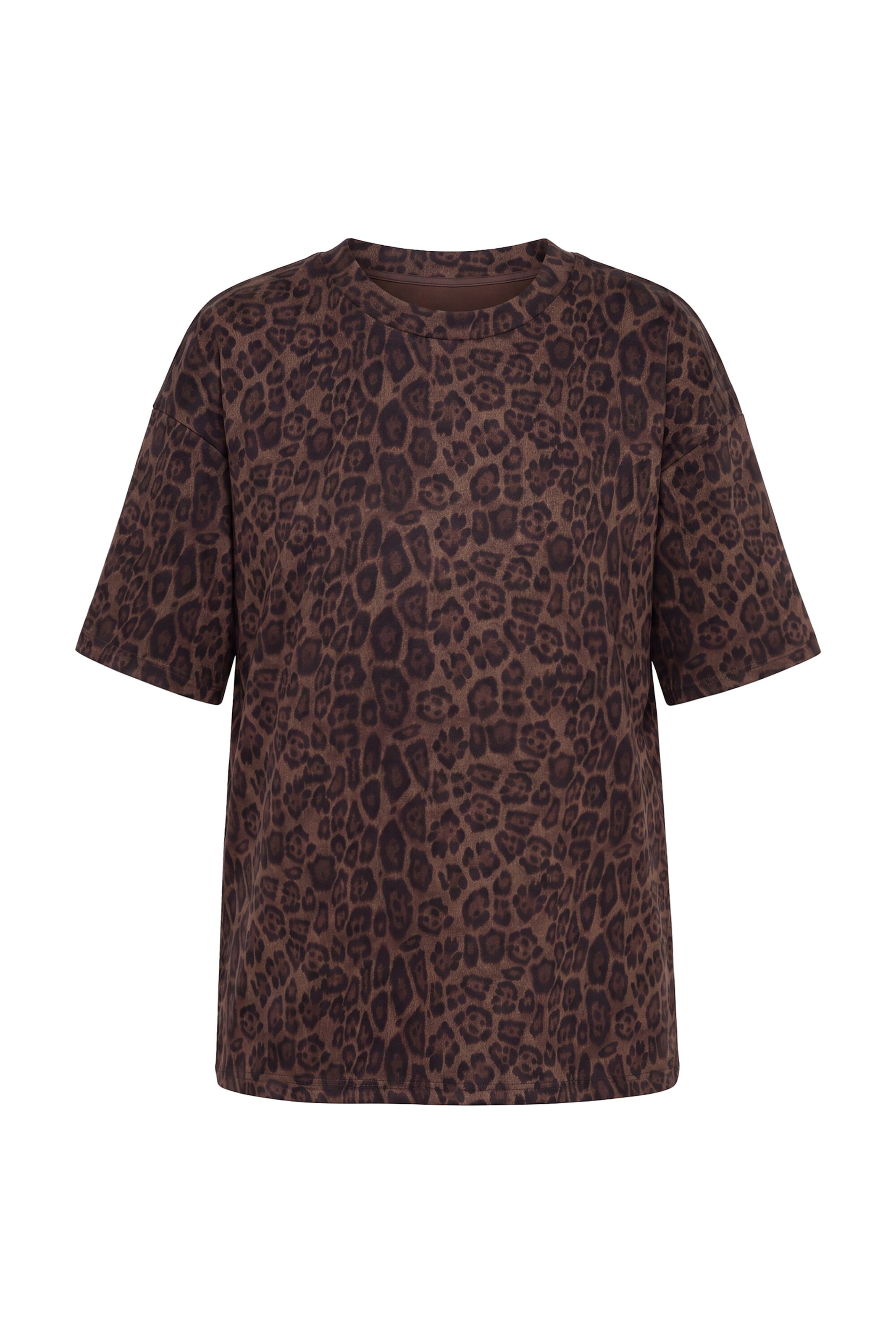 Studio Untold Shirt in Bruin: voorkant